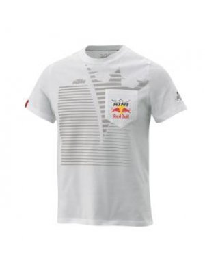 Тениска KTM LINES TEE бяла